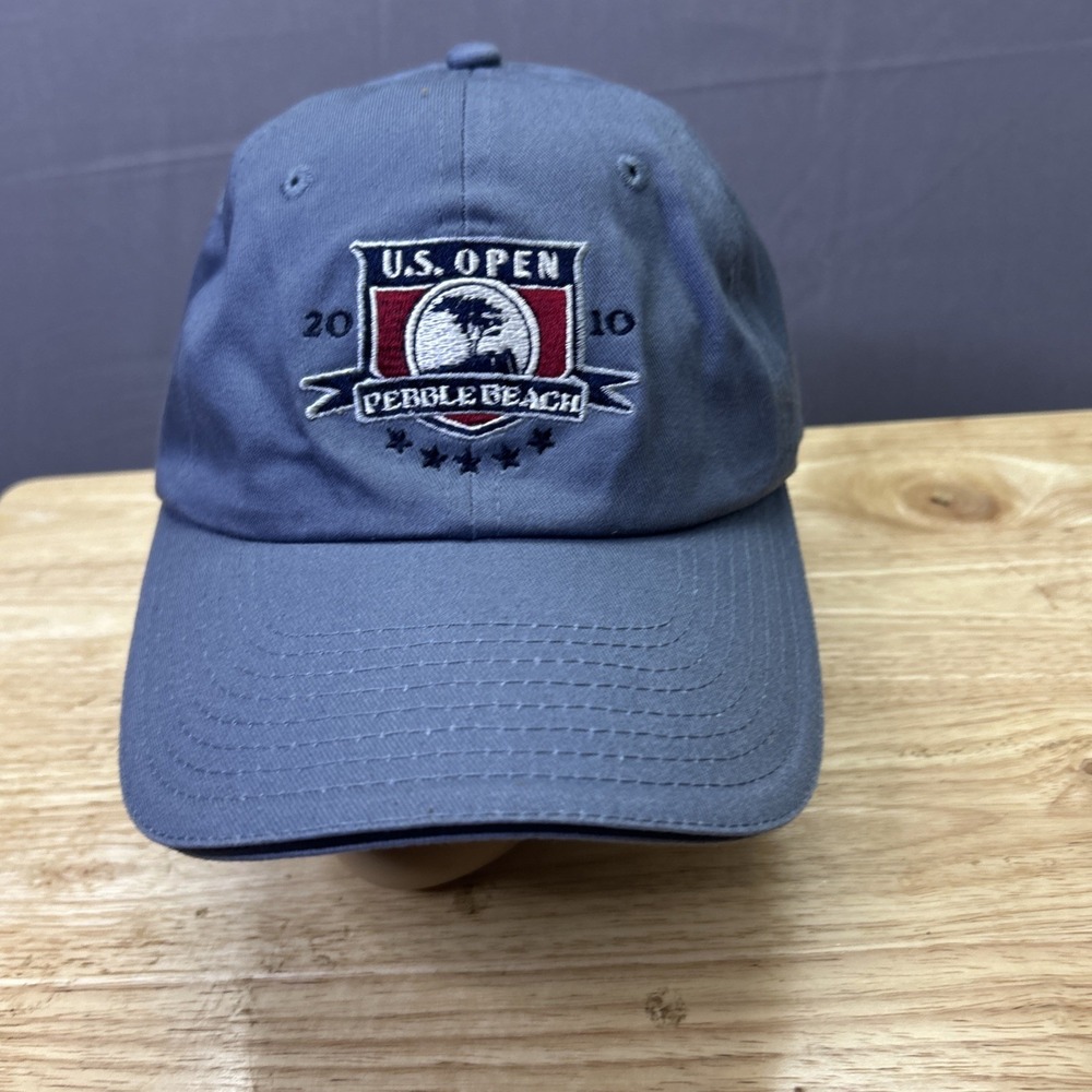 US Open Pebble Beach Golf Hat 2010 USGA Member Logo Baseball PGA Tour Dad Cap